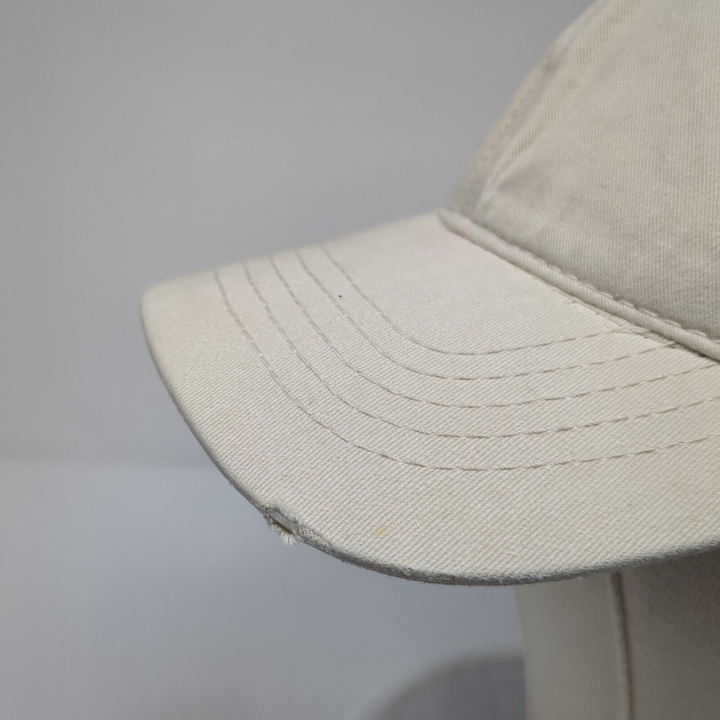 Unbranded Slideback Hat Brown Tan One Size Adjustable Blank Outdoor