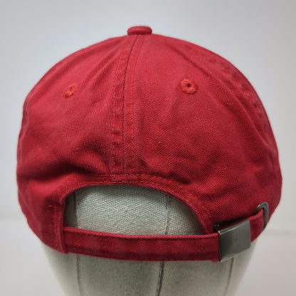 Port Authority Baseball Cap Red White One Size Boise Braves 1958 Patch Logo Hat