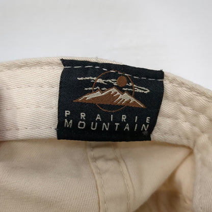 Prairie Mountain Baseball Cap Beige One Size Yellowstone National Park Bear Hat