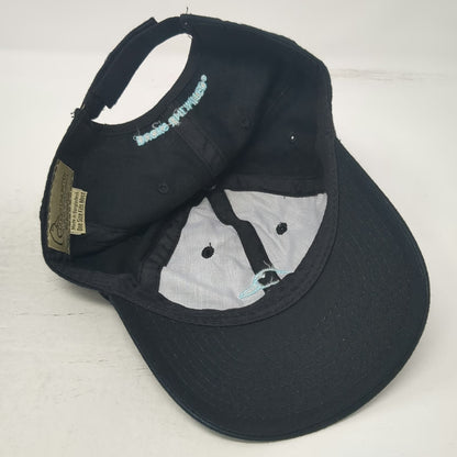 Ducks Unlimited Baseball Cap Black One Size Strapback Embroidered Outdoor Cap