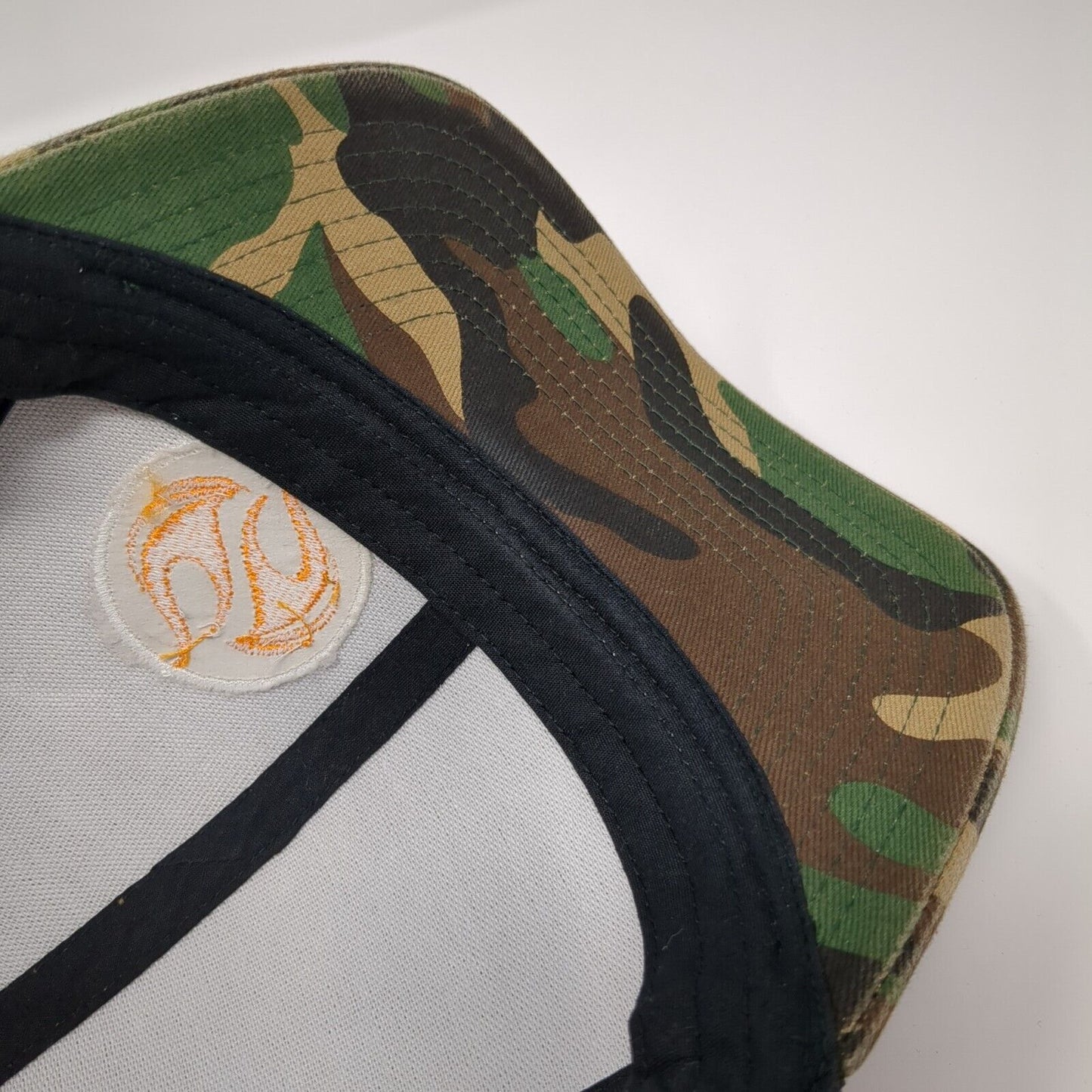 CrossFit Fireside Snapback Trucker Hat Camo One Size Pacific Headwear