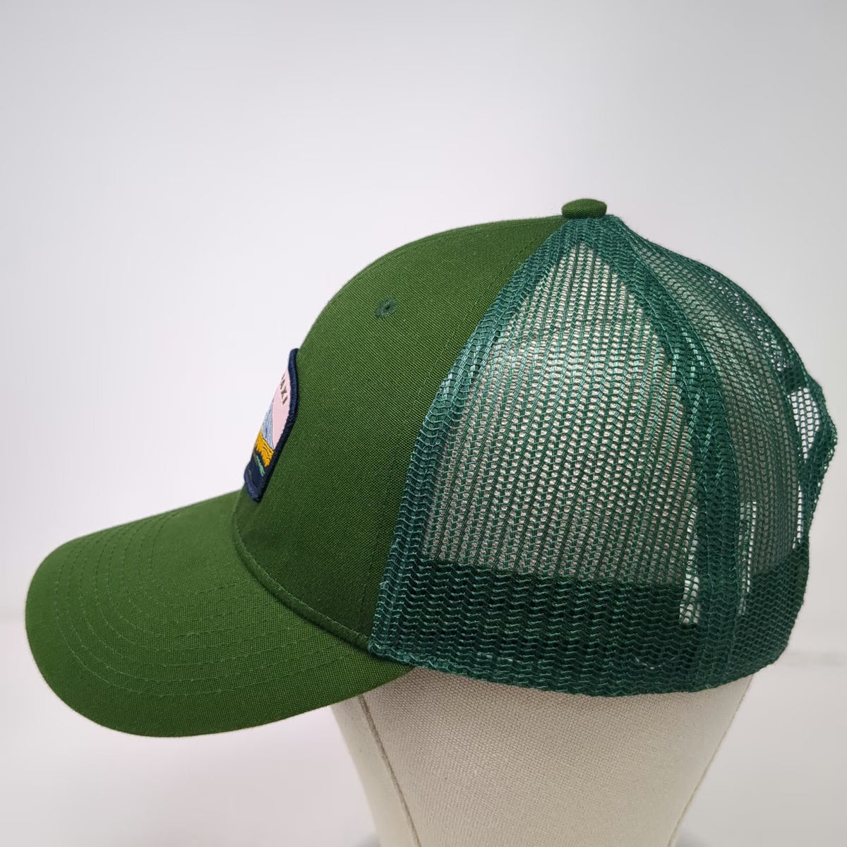 Cotopaxi Trucker Hat Green One Size Mesh Back Organic Cotton Snapback Mountain