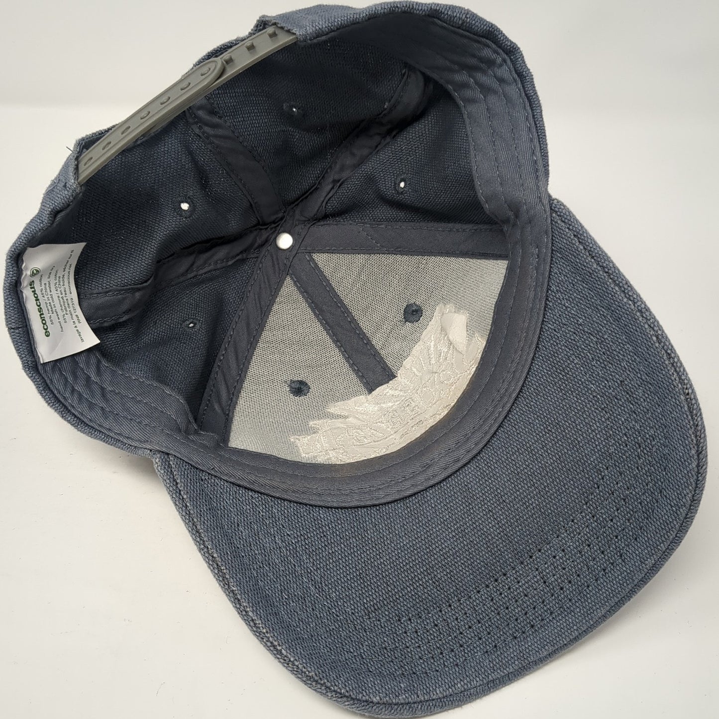 Squeeze In Breakfast & Lunch Snapback Hat Gray One Size Adjustable