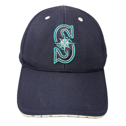 Seattle Mariners MLB Twins Enterprise Baseball Cap Blue One Size Strapback Hat