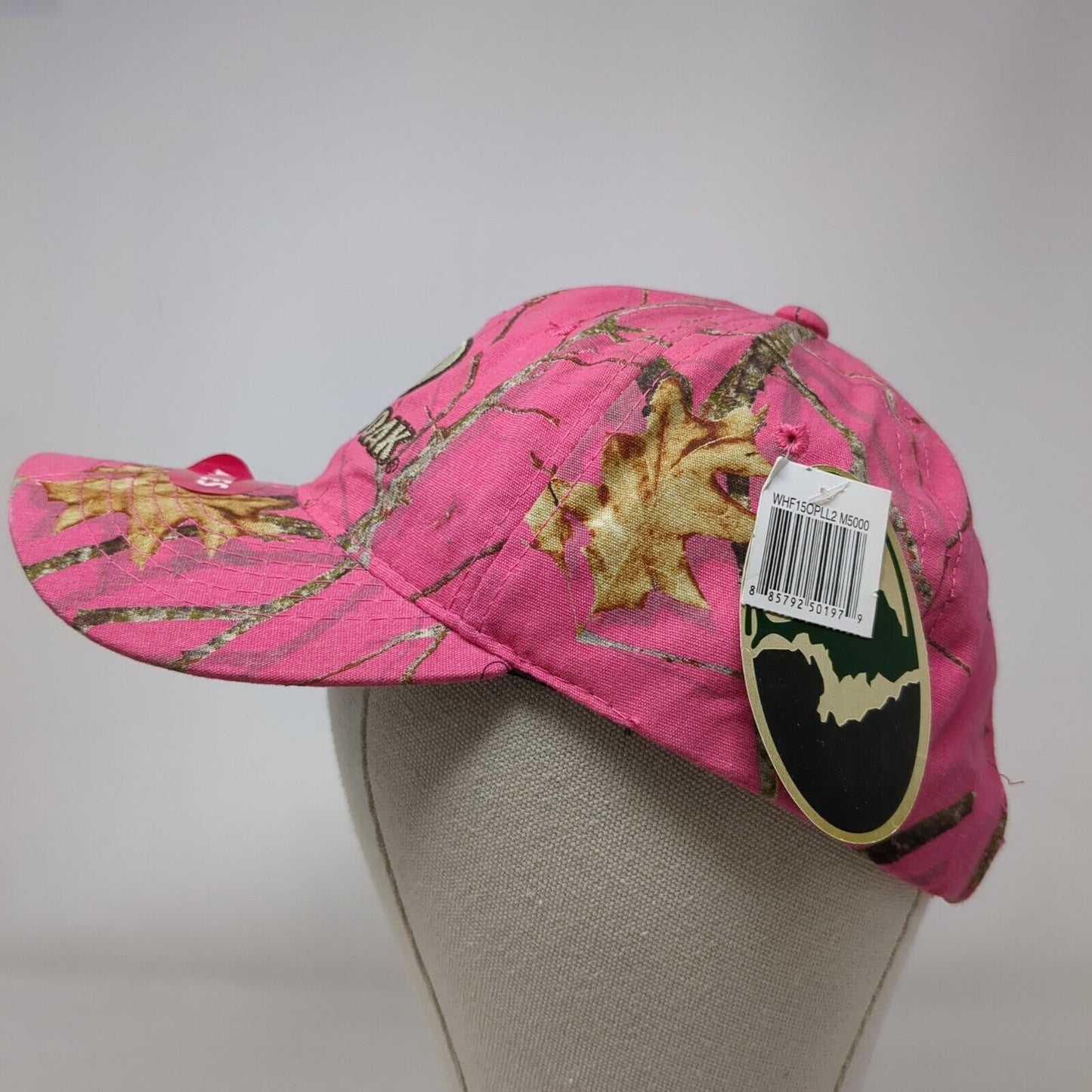 Mossy Oak Ladies Strapback Hat Camo OSFA Adjustable Hunting W/Tags