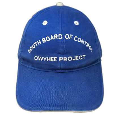 OTTO Baseball Cap Blue One Size Strapback South Board of Control Owyhee Project