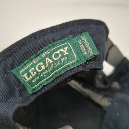 Legacy Trucker Hat Gray One Size Jackson Hole Mountain Sunset Mesh Snapback