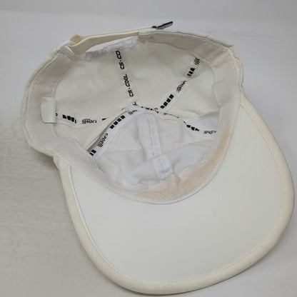 Capelli Sport Baseball Cap White One Size Mesh Vents Strapback Athletic Hat
