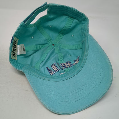 American Crown Baseball Cap Blue One Size Florida USA Strapback Embroidered Hat