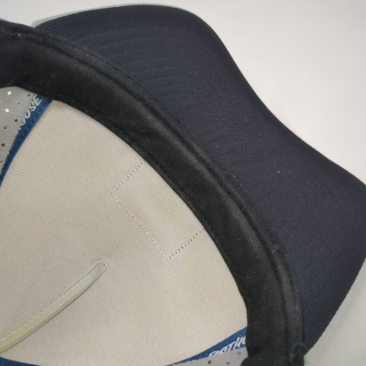 Fasthouse 5 Panel Gray Hat One Size Perforated Snapback Purveyor of Good Times
