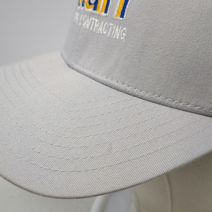 Port Authority Baseball Cap Gray Black XL Starr General Contracting Flexfit Hat