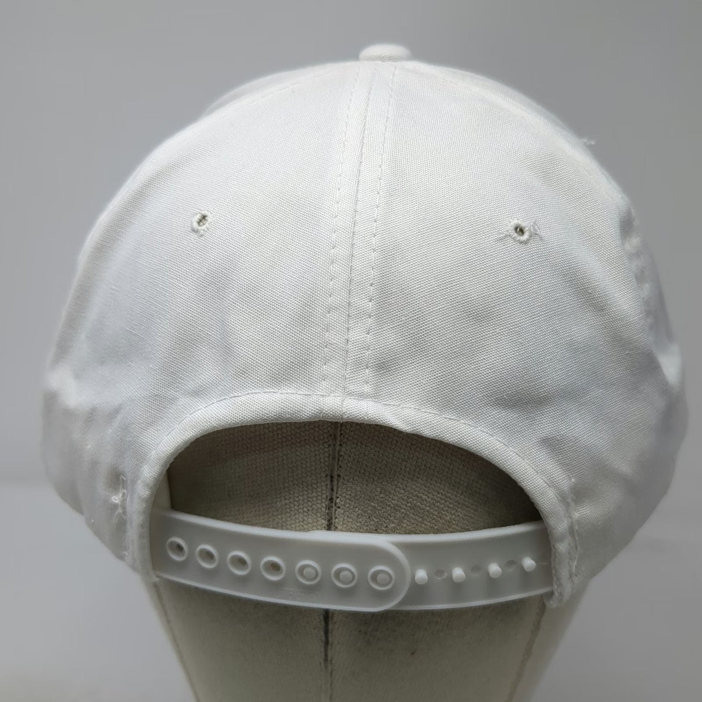 Yupoong 5 Panel White Vintage 1996 Shrine Bowl Football Rope Hat Snapback Cap