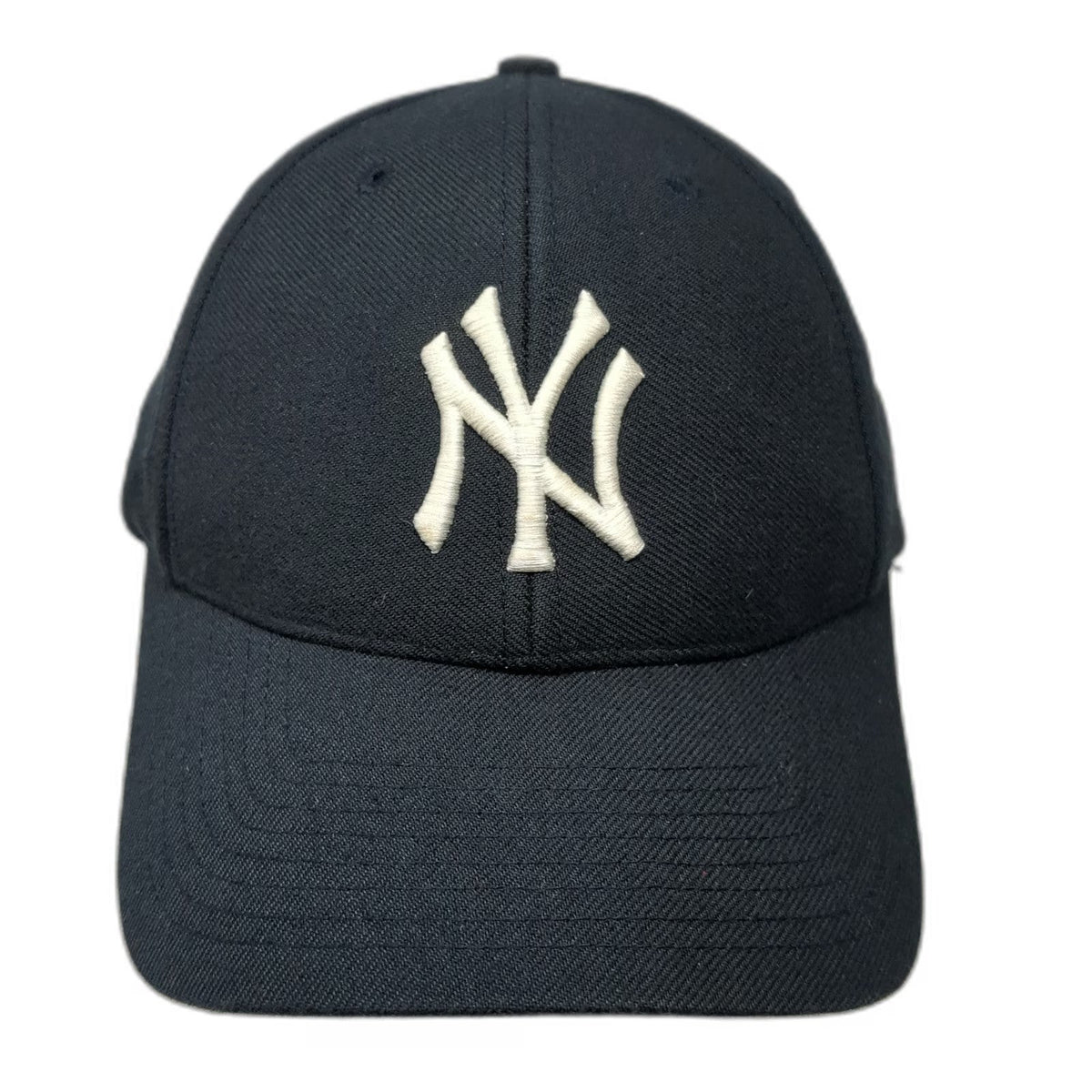 New York Yankees MLB Twins Enterprise Baseball Cap Hat Black One Size White Logo