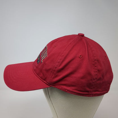 Page & Tuttle Baseball Cap Red One Size Augustine 1995 Golf Club Embroidered Hat