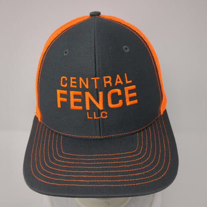 Central Fence LLC Snapback Trucker Hat Multicolor OS Adjustable Mesh Richardson