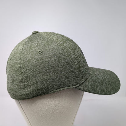 Under Armour Baseball Cap Green L Fitted Heathered Performance Curved Brim hat