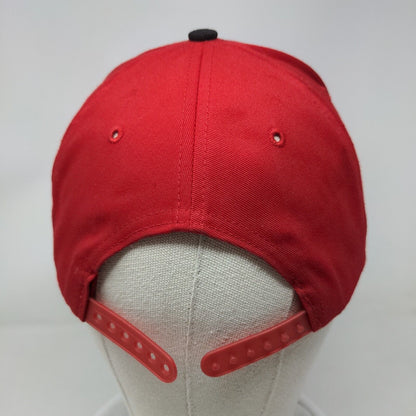 '47 Brand Boys Kids Snapback Hat Red Black Indianapolis Indians Logo Embroidered