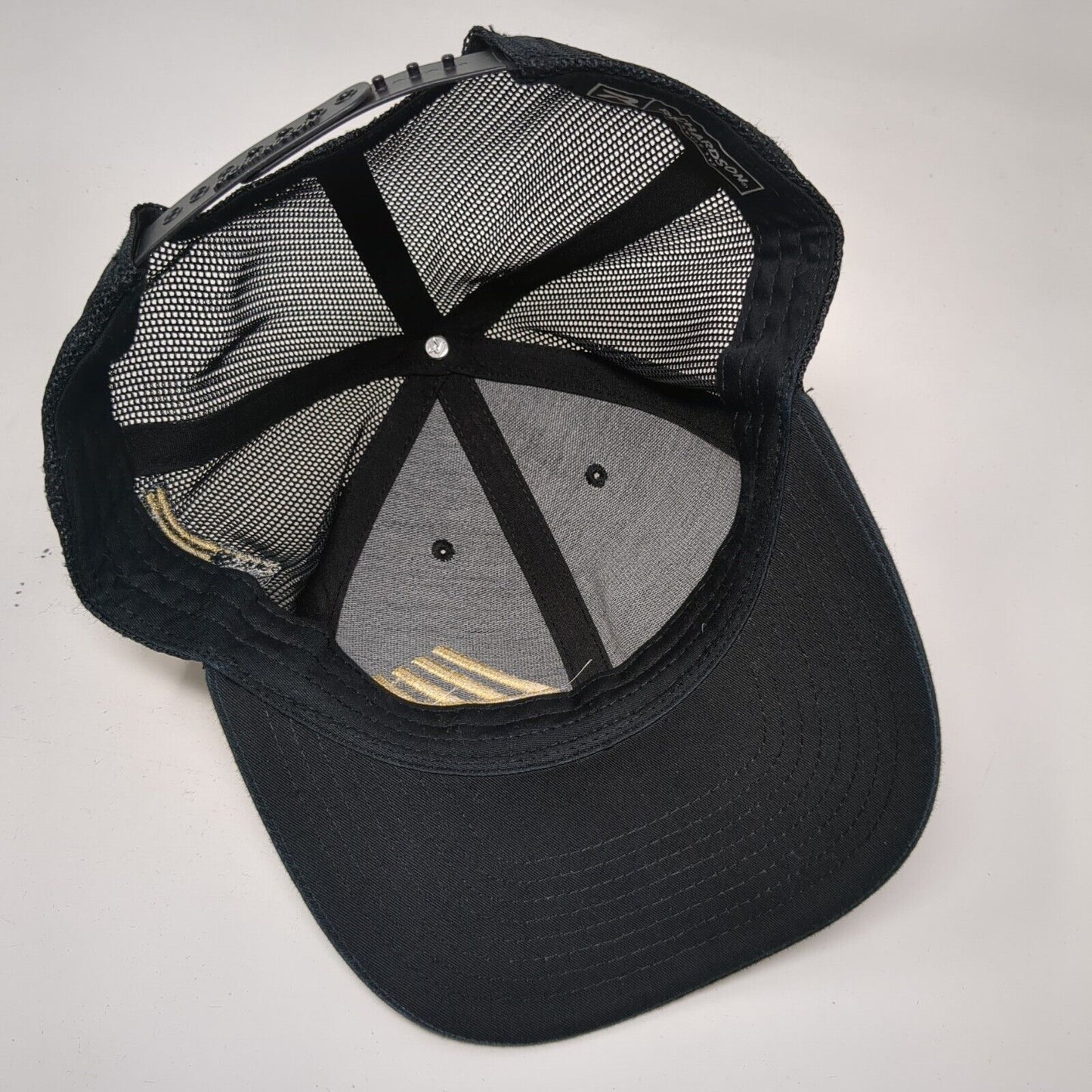 Creighton Contracting LLC Snapback Trucker Hat Black OSFA Mesh Back Richardson