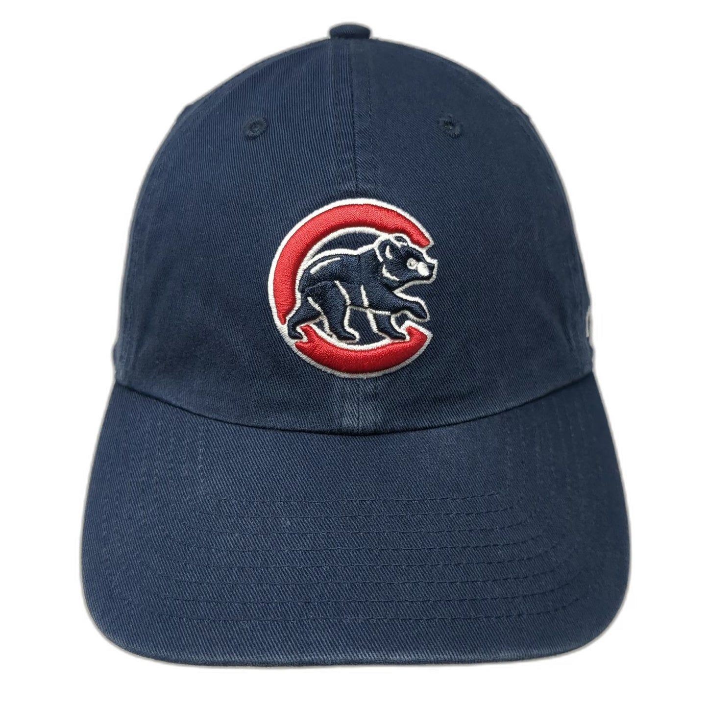 '47 MLB Chicago Cubs Blue Red White One Size Cotton Adjustable Baseball Cap Hat