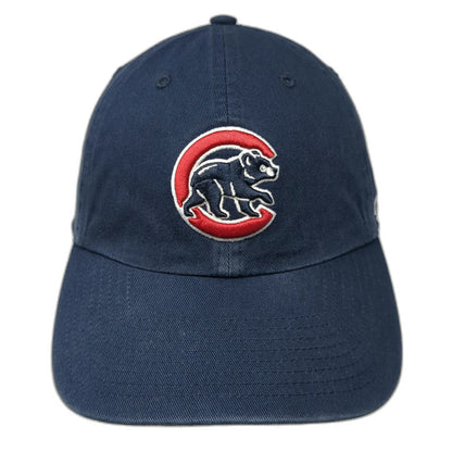 '47 MLB Chicago Cubs Blue Red White One Size Cotton Adjustable Baseball Cap Hat