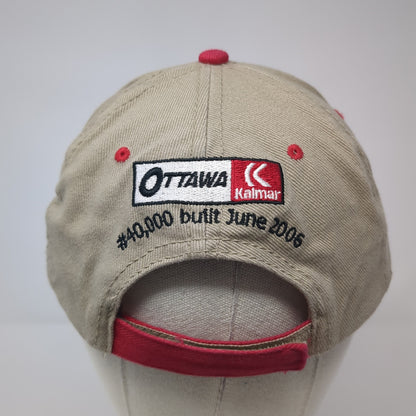 Ottawa Kalmar Strapback Hat Brown One Size Embroidered Cobra Outdoor