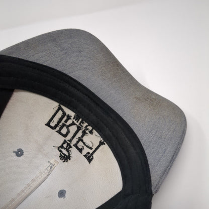 Drift West Snapback Mesh Back Trucker Hat Gray One Size Colorblock