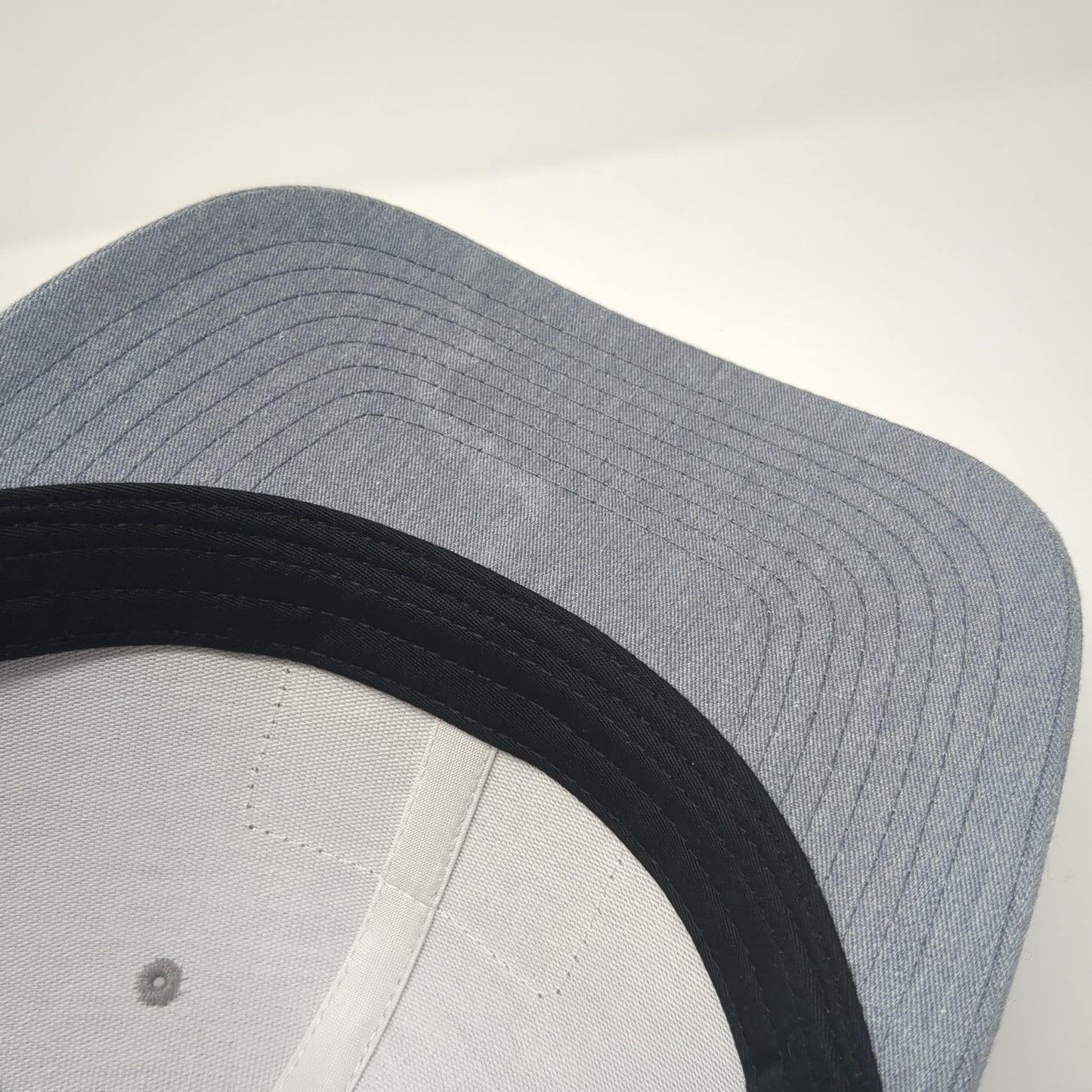 What's Next Fully Promoted Trucker Hat Gray One Size Adjustable Richardson