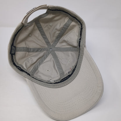 Fabwel Strapback Baseball Cap Beige OS Adjustable Embroidered Page & Tuttle