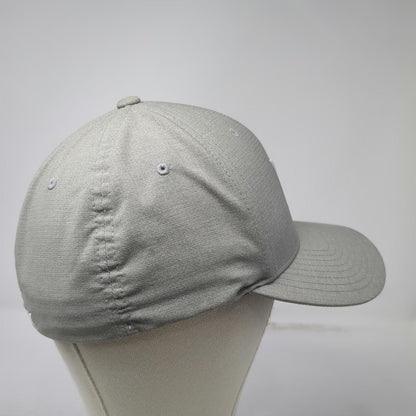 Hurley Baseball Cap Gray XL Flexfit Embroidered Logo Recycled Surf Hat