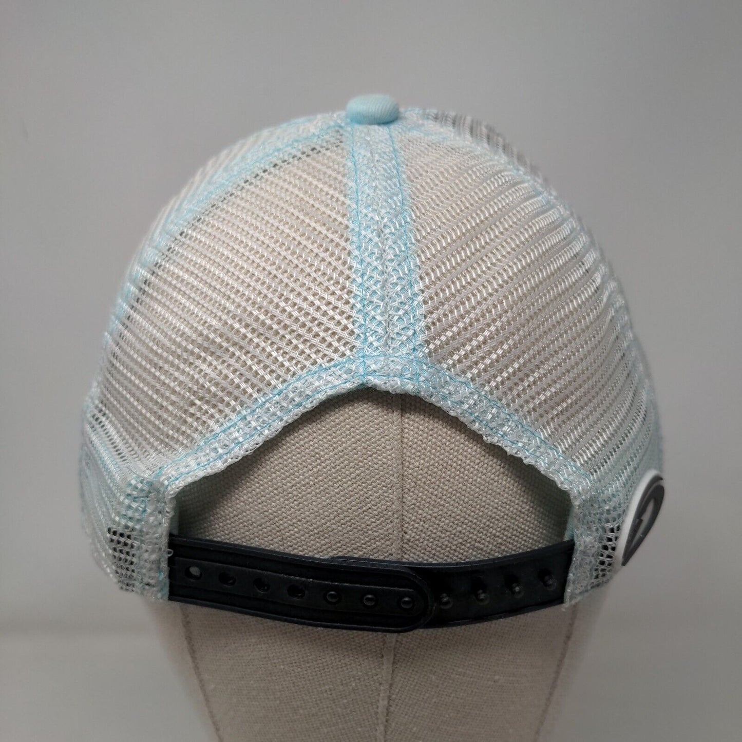 Strike King Snapback Trucker Hat Blue One Size Adjustable Embroidered Mesh Back