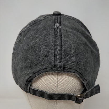 Pride Rainbow Heart Slideback Hat Gray OSFM Embroidered David And Young