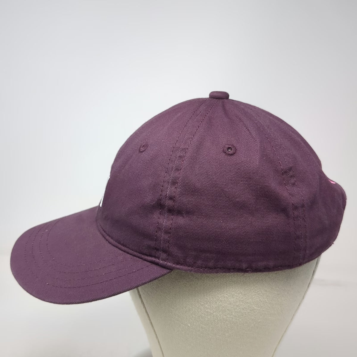 Ducks Unlimited Baseball Cap Purple One Size Strapback Duck Logo Pink Embroidery