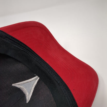 Trikke Fitted Hat Red S/M Embroidered Logo Port Authority 6 Panel