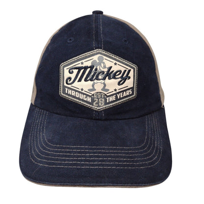 Mickey Through The Years Strapback Hat Multi Adult Colorblock Disney