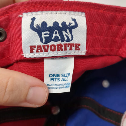 Fan Favorite MLB Philadelphia Phillies Baseball Cap Red Blue One Size Strap Hat