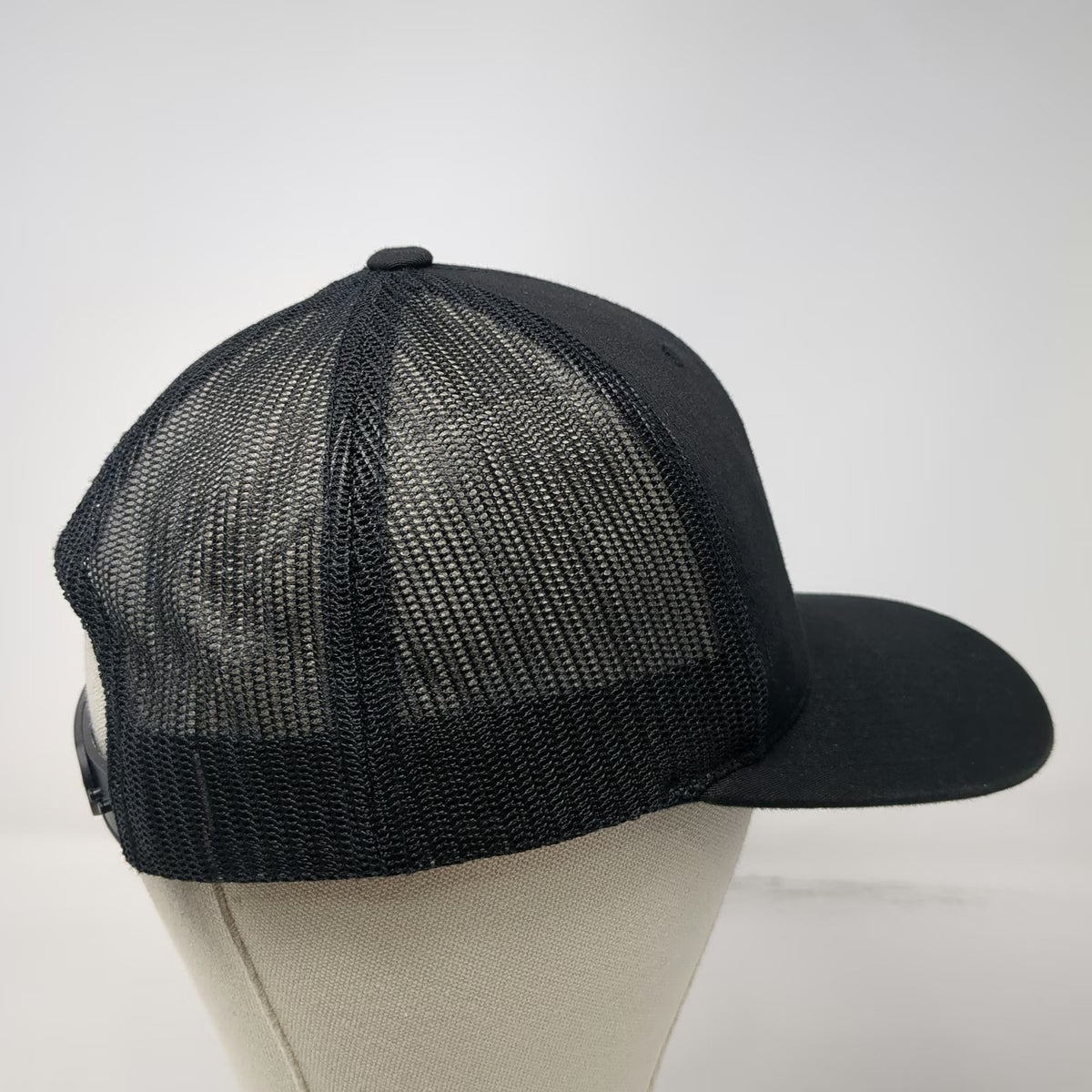 Yupoong Avery Brewing Boulder CO Trucker Hat Black One Size Mesh Back Snapback
