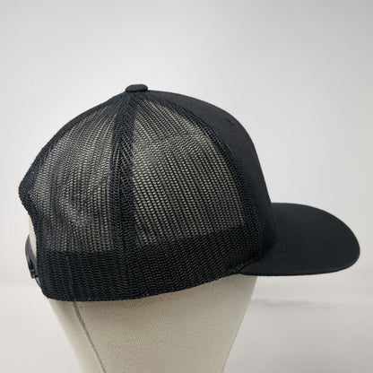 Yupoong Avery Brewing Boulder CO Trucker Hat Black One Size Mesh Back Snapback