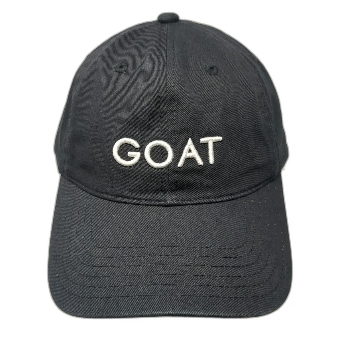Aeropostale GOAT Black Baseball Cap One Size Slideback Cotton Adjustable hat
