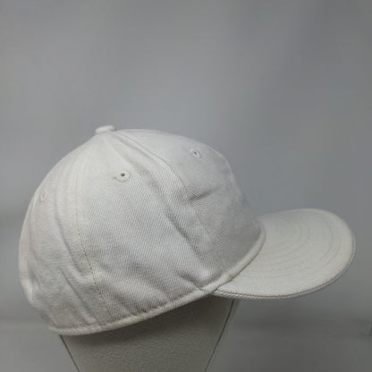 KB Ethos Fitted Hat Size 7/12 XL Cream Lightweight Vented Holes 6 Panel Blank