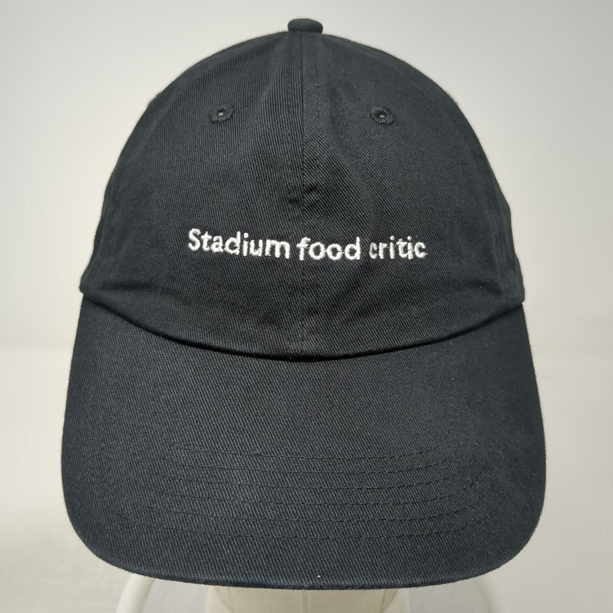 T-Mobile Baseball Cap Black One Size Stadium Food Critic Embroidery Cotton Hat