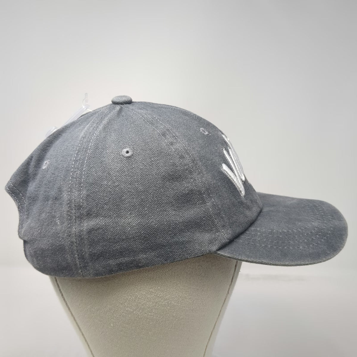 Gray One Size Baseball Cap Valencia Spain Flag Slideback Cotton Embroidery hat