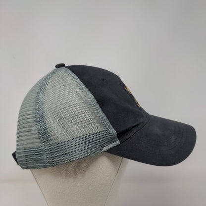 Jack Daniel's Tennessee Honey Strapback Mesh Back Trucker Hat Black OSFA
