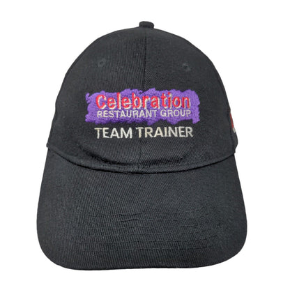Celebration Restaurant Group Team Trainer Strapback Hat Black One Size