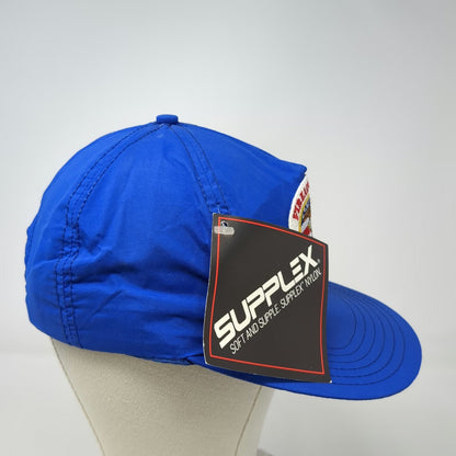 NRA 5 Panel Blue Hat One Size Firearms Freedom ILA Supplex Nylon Snapback