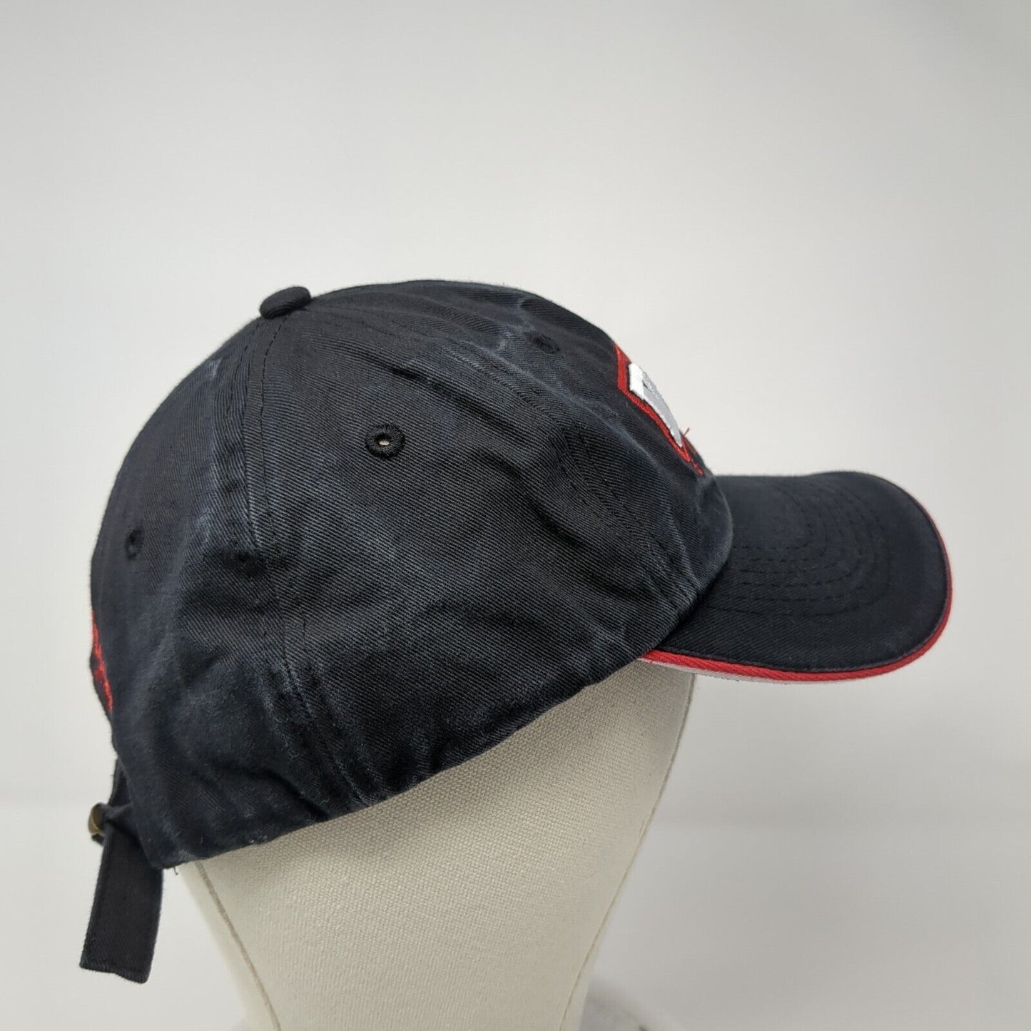 D&B Supply Slideback Hat Black One Size Adjustable Embroidered Solid