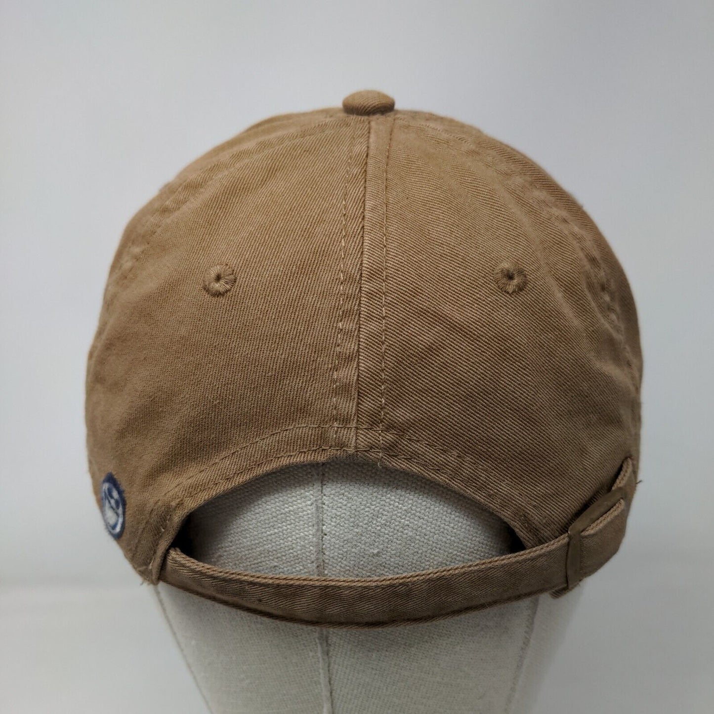 Life Is Good Slideback Hat Brown One Size Adjustable Embroidered Heart Cotton