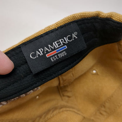 Cap America Snapback Brown One Size Pheasants Forever Rooster Booster Bird Hat