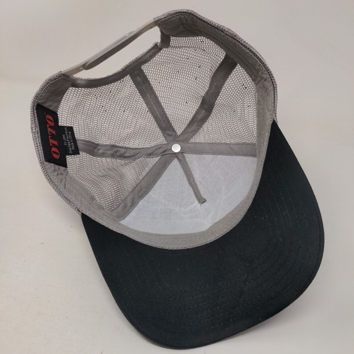 The Little Boy Lewis Lizzy Long Show Snapback Trucker Hat Gray OSFM Mesh Back