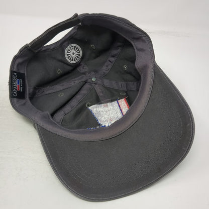Cap America Baseball Cap Gray One Size American Cancer Society Bike-a-Thon Hat