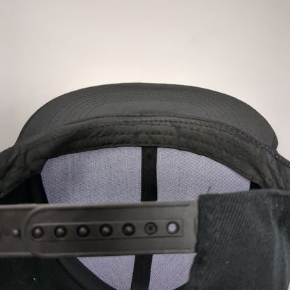 Let's Go Brandon Snapback Hat Black OSFA Adjustable Solid 6 Panel